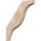 Ekena Millwork 3 1/2"W x 30"D x 34"H Funston Smooth Knee Brace, Douglas Fir BRC04X30X34FST00SDF - alternate 1